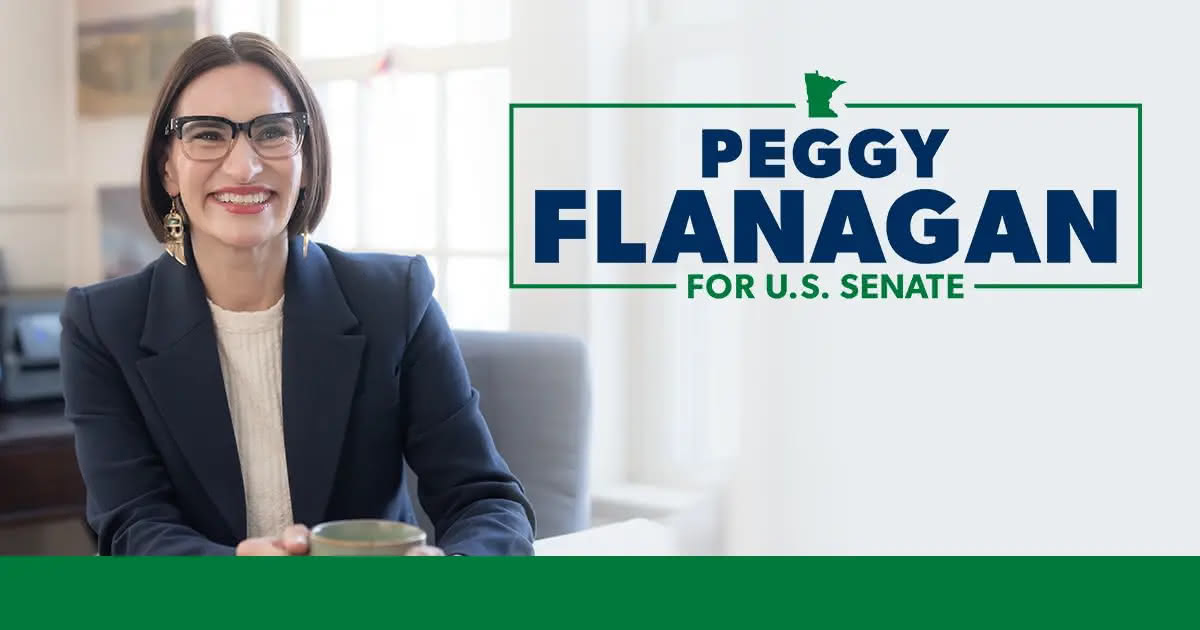 Peggy Flanagan for U.S. Senate.