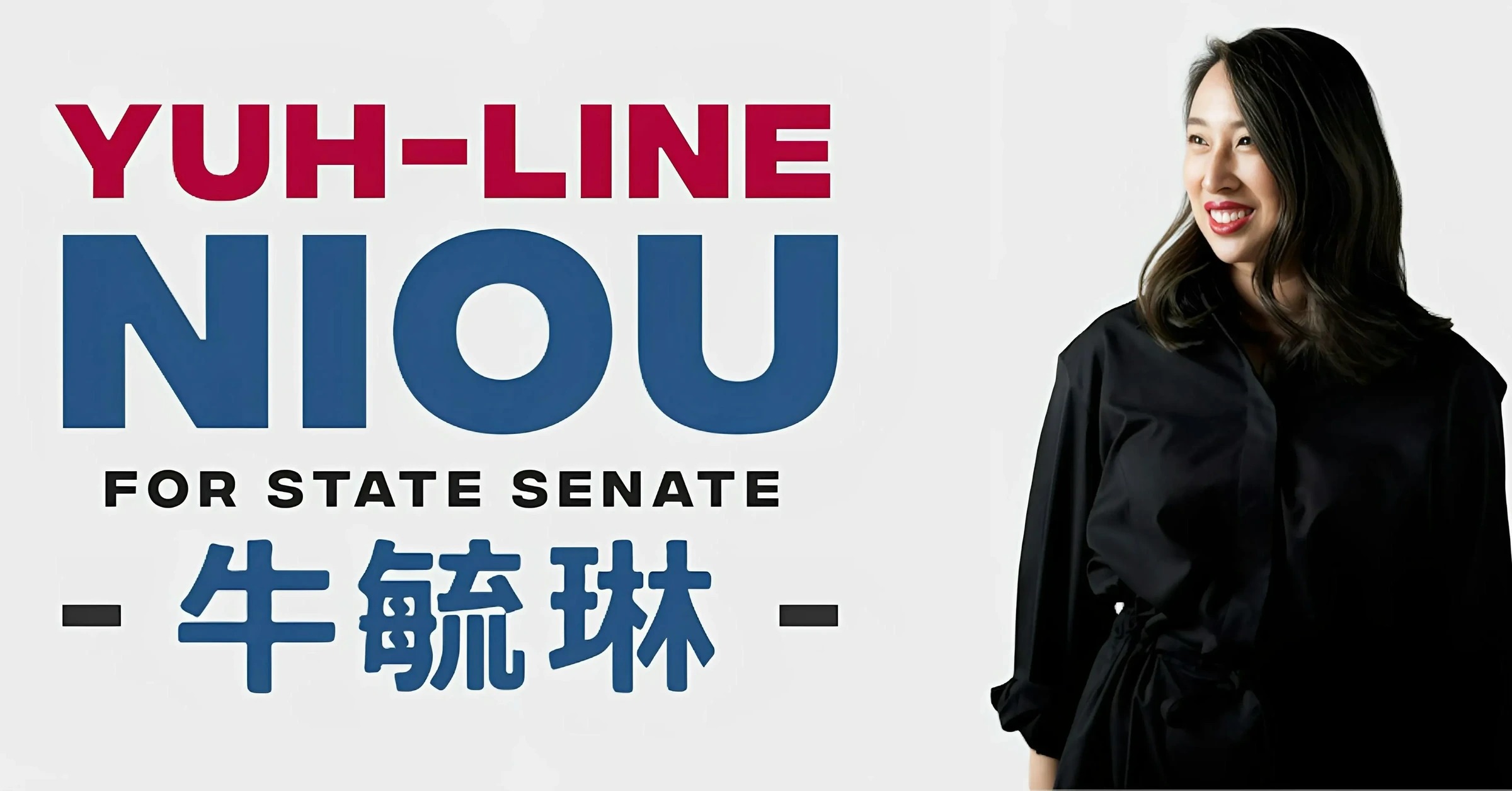 Yuh-Line Niou for State Senate campaign graphic.
